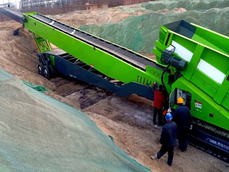 JXLD-1000履帶移動(dòng)式卸料堆高機